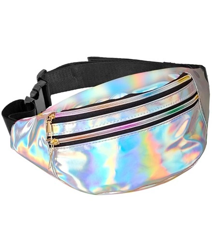 [WID42635] Silver Holographic Bum Bag