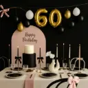 Guirlande de ballons "60 ans"