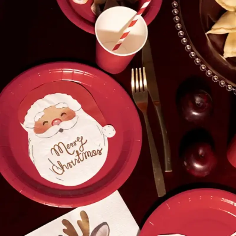 Serviettes Père-Noël