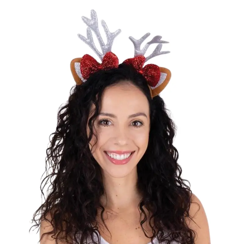 Reindeer Headband - 3 assorted colours