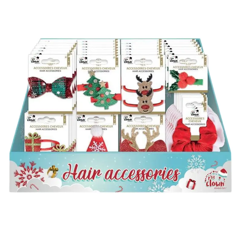 Accessoires cheveux Noël