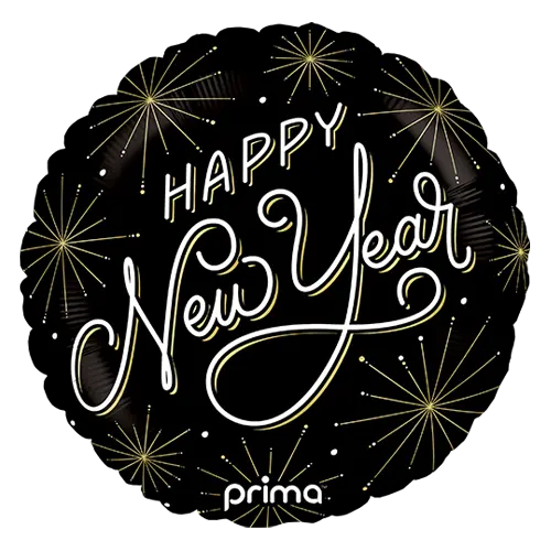 Ballon Happy New Year 46 cm