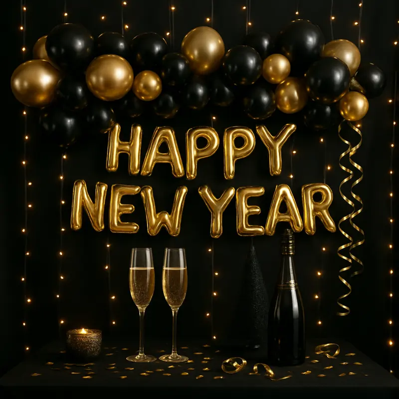 Guirlande de ballons Happy New Year