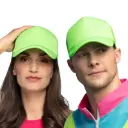 Neon green cap