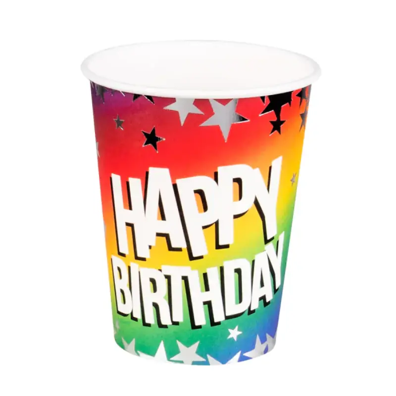 Gobelets Happy Birthday