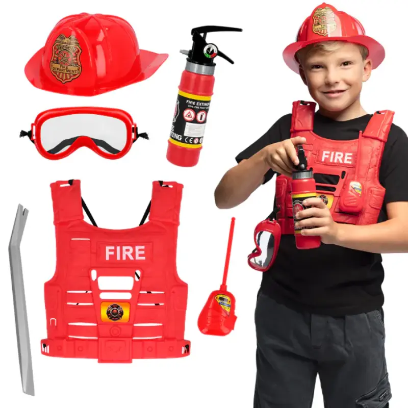 [BOL33209] Set d'accessoires Pompier enfant
