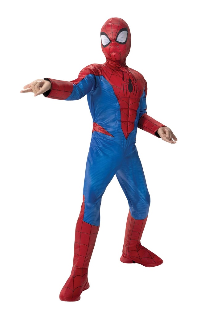 [FUN900763_S] Deluxe Spiderman Costume for Boys (4-7 ans)