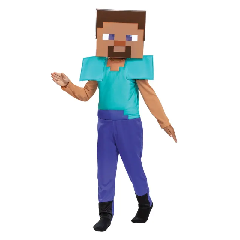 [PCL24786] Minecraft™ Steve Costume for Children (7/8)