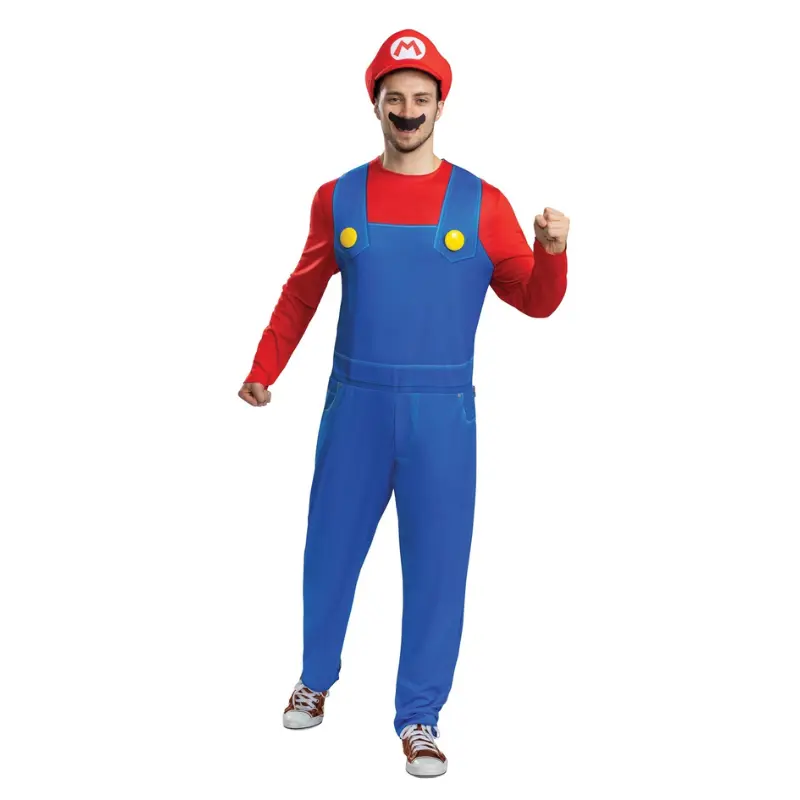 [PCL24807] Super Mario™ - Costume Mario Elevated - Classic - adulte - L/XL (S/M)