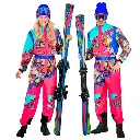 Déguisement de combinaison de ski pour adulte