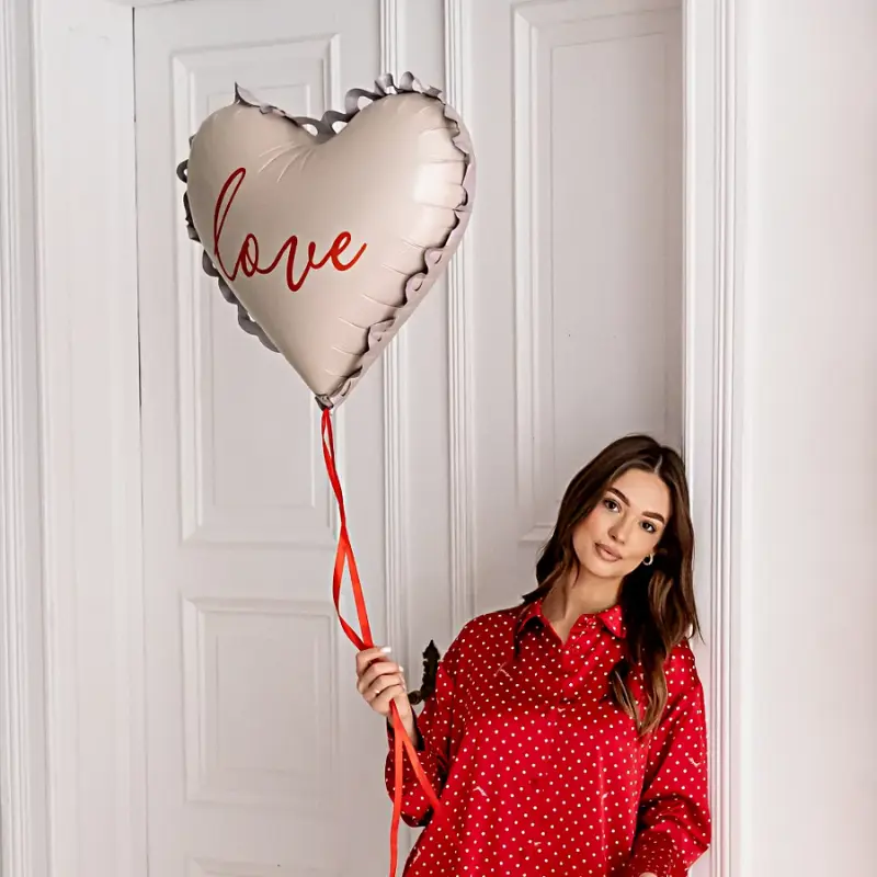 [PARFB261] Ballon en aluminium Cœur "Love" - 50x47cm
