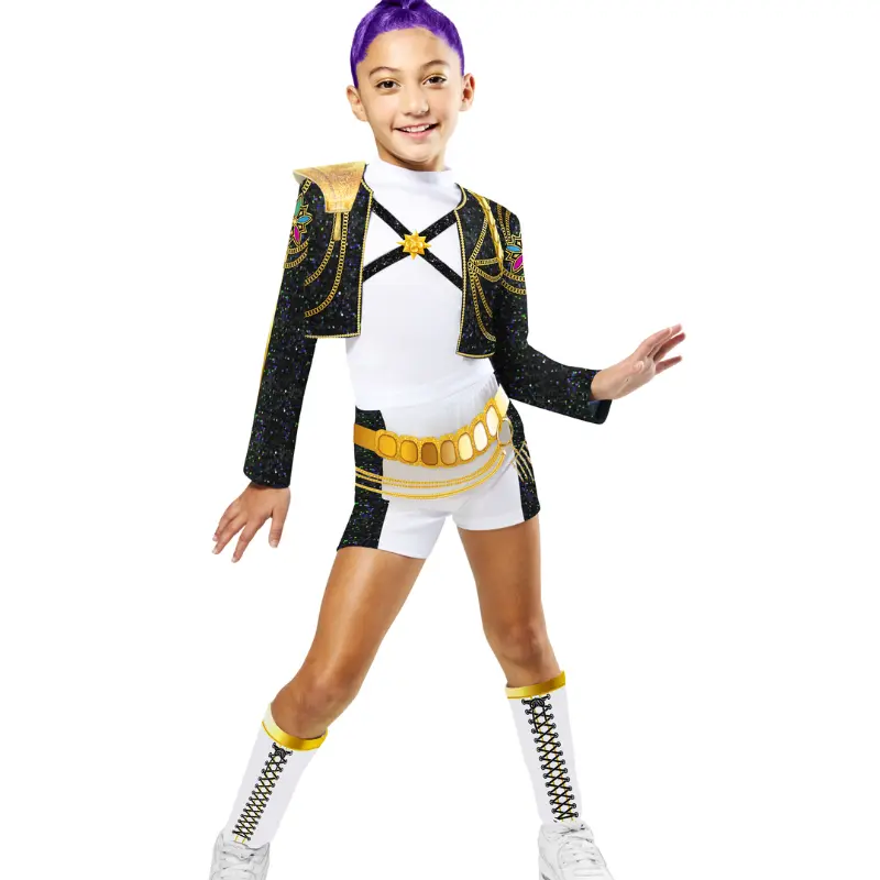 [RUBR1003632T78] Déguisement luxe fille Rumi - Kpop Demon Hunters (7/8 ans)