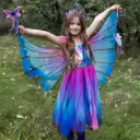 Déguisement de luxe papillon pour fille