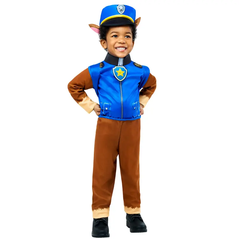 [RUBR703174T34] Deluxe Chase Kostüm für Jungen - Pat'Patrouille™ (3/4 ans)