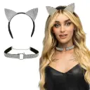 Set de chat avec strass