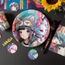 Assiettes Manga