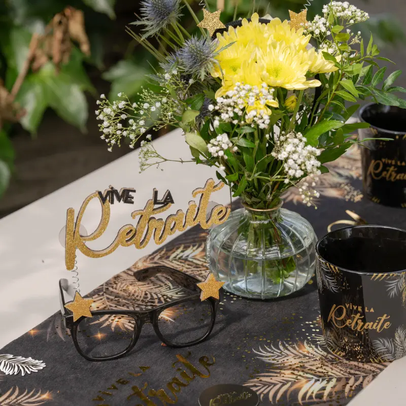 [SAN9378/0-11] "Happy Retirement" Glasses