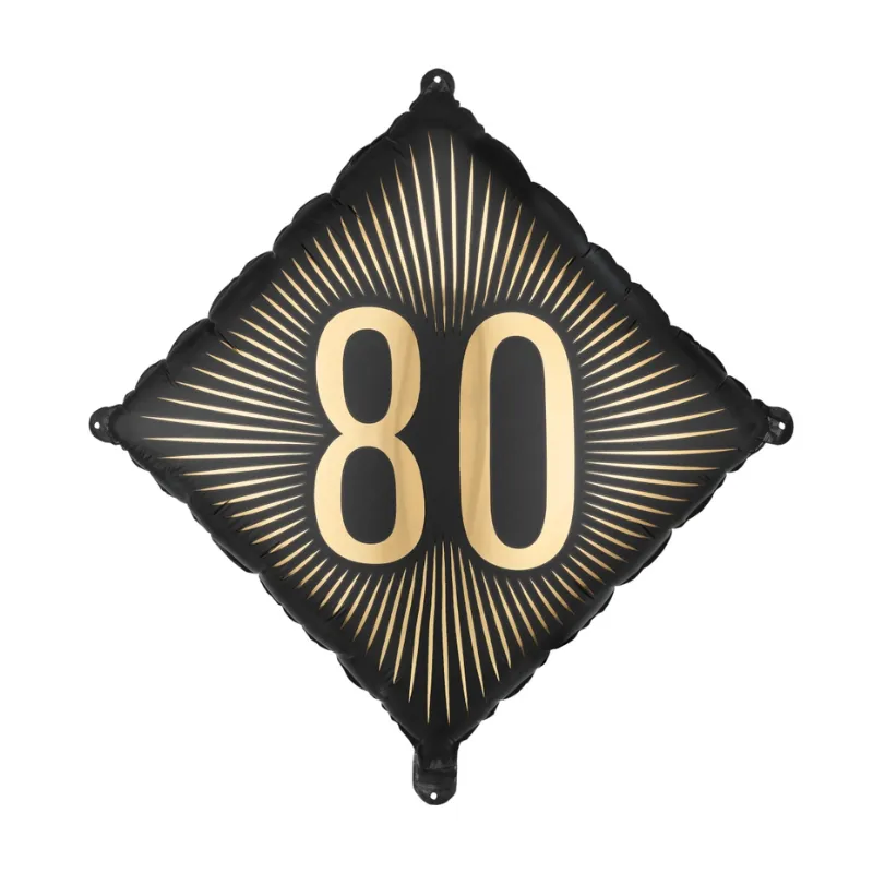 [PARFB362-80] Ballon losange 80 ans