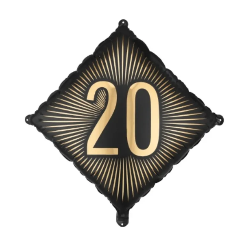 [PARFB362-20] Diamond balloon, 20th birthday