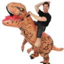 Inflatable Carry Me T-Rex Costume