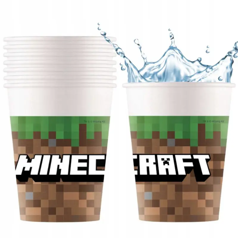 Gobelets en carton Minecraft™