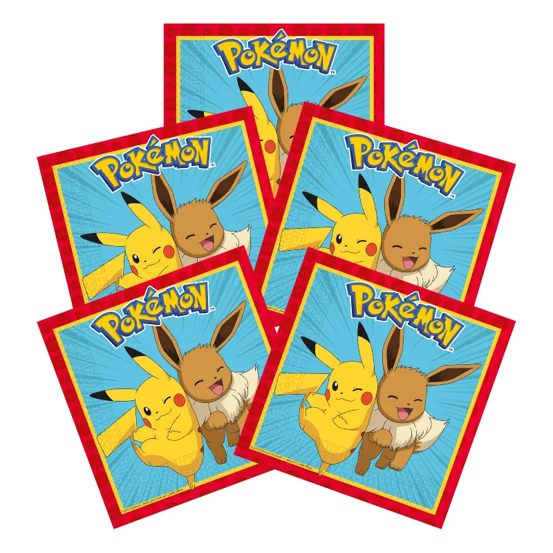 [GLO98393] 20 Servietten Pokemon™