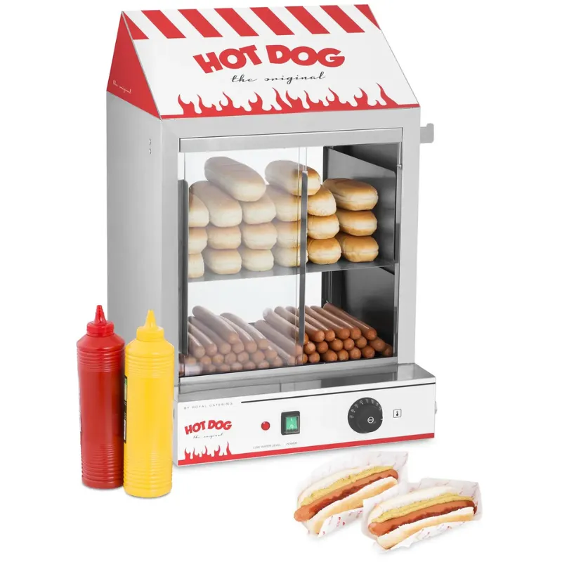 Confiserie Machine Cuiseur vapeur Hot-Dogs