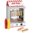 Confiserie Machine Cuiseur vapeur Hot-Dogs