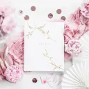 Livre d'or blanc et or