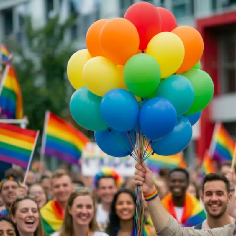 [BQBAL] Pride Balloon Bouquet