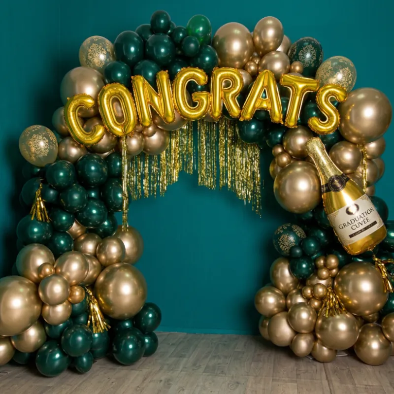 Déco arche de ballons Congrats