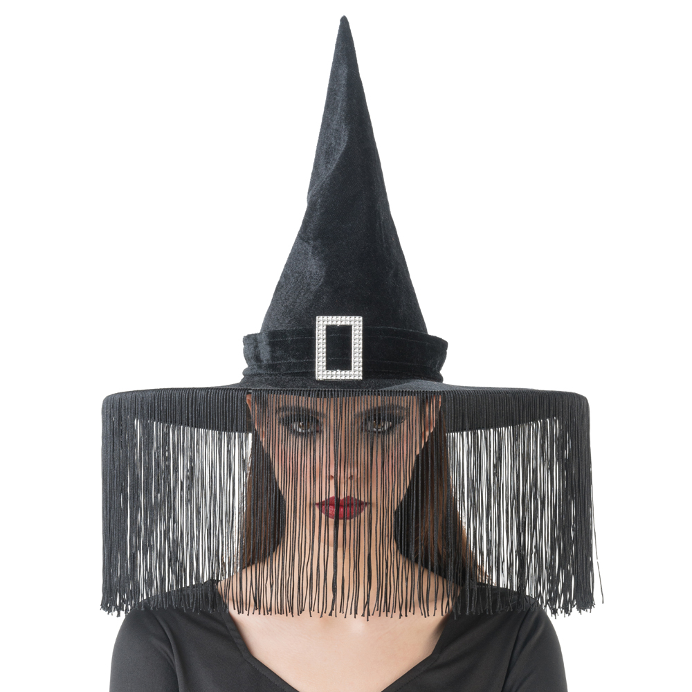 [CHA14341] Fringed Witch Hat