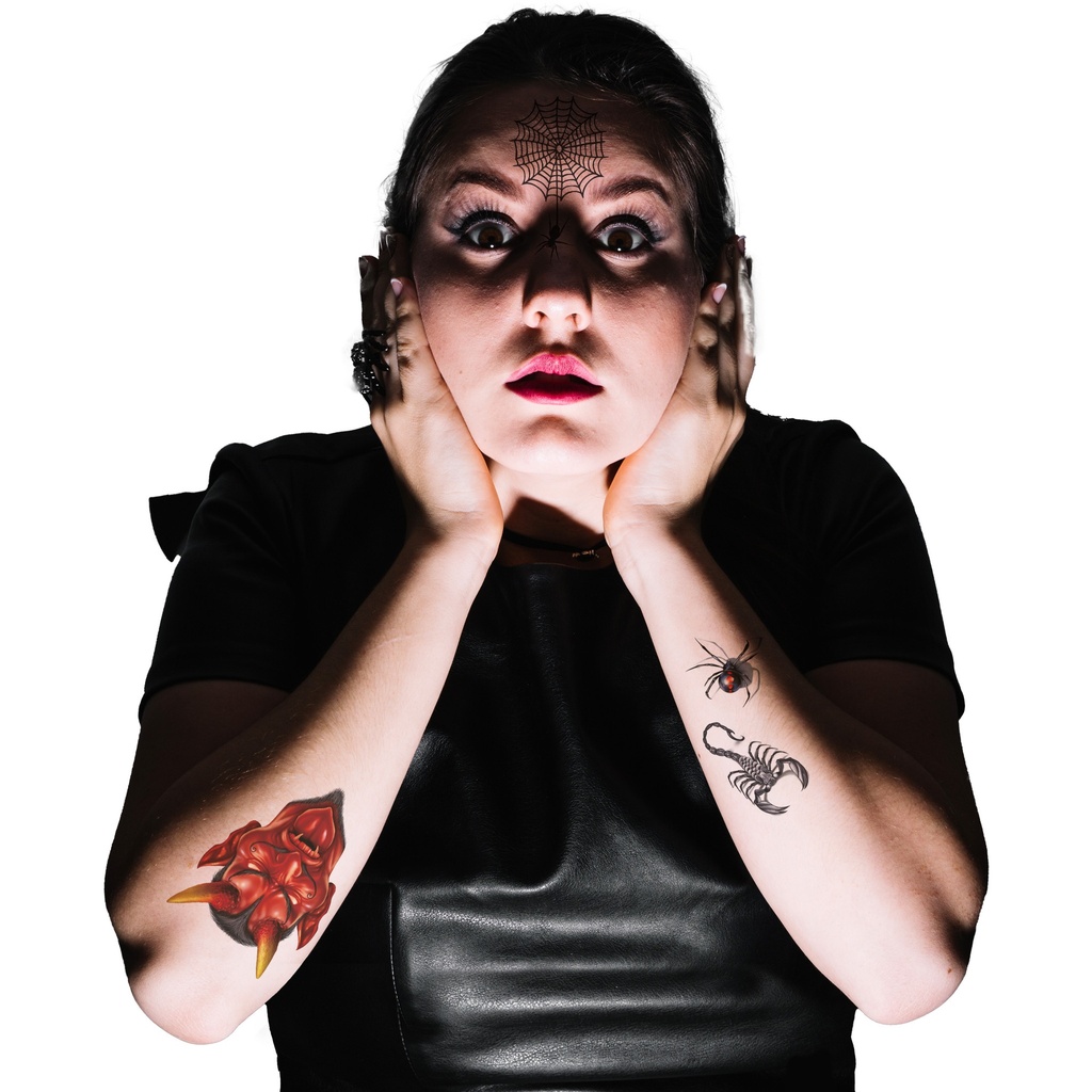 [FUN94617] Halloween Temporary Tattoos
