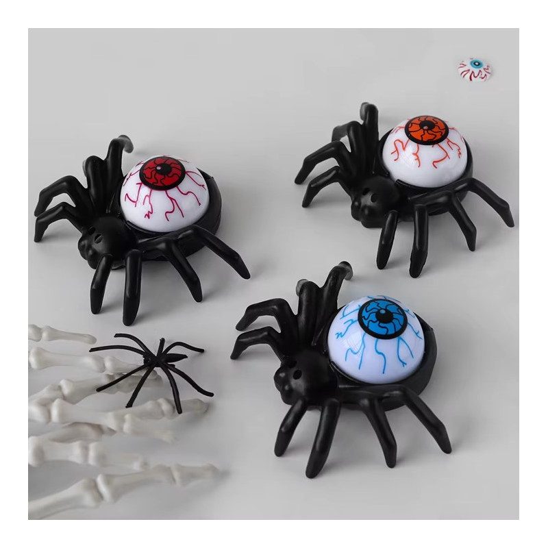[COT27750] Bougie LED araignée ou oeil 8,5 x 7 x 3 cm