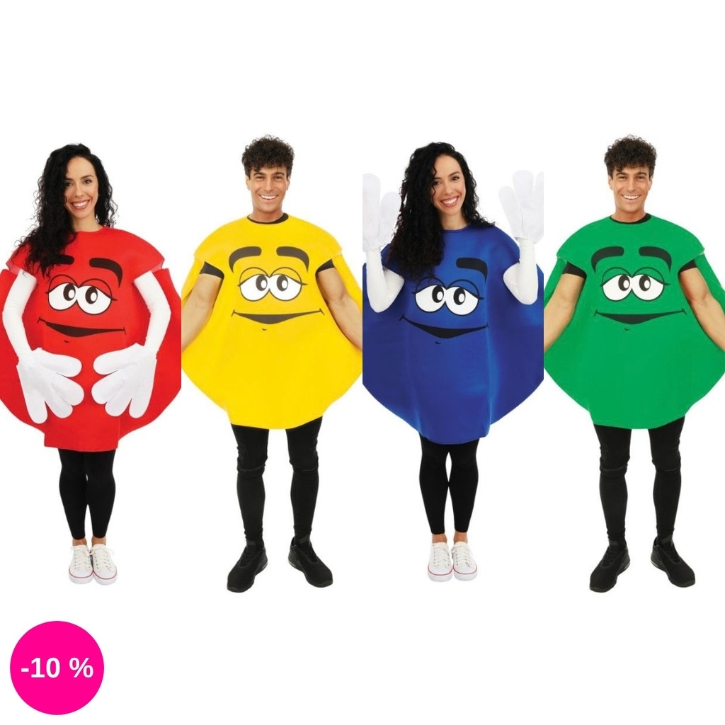 M&M's group costume – all 4 colours
