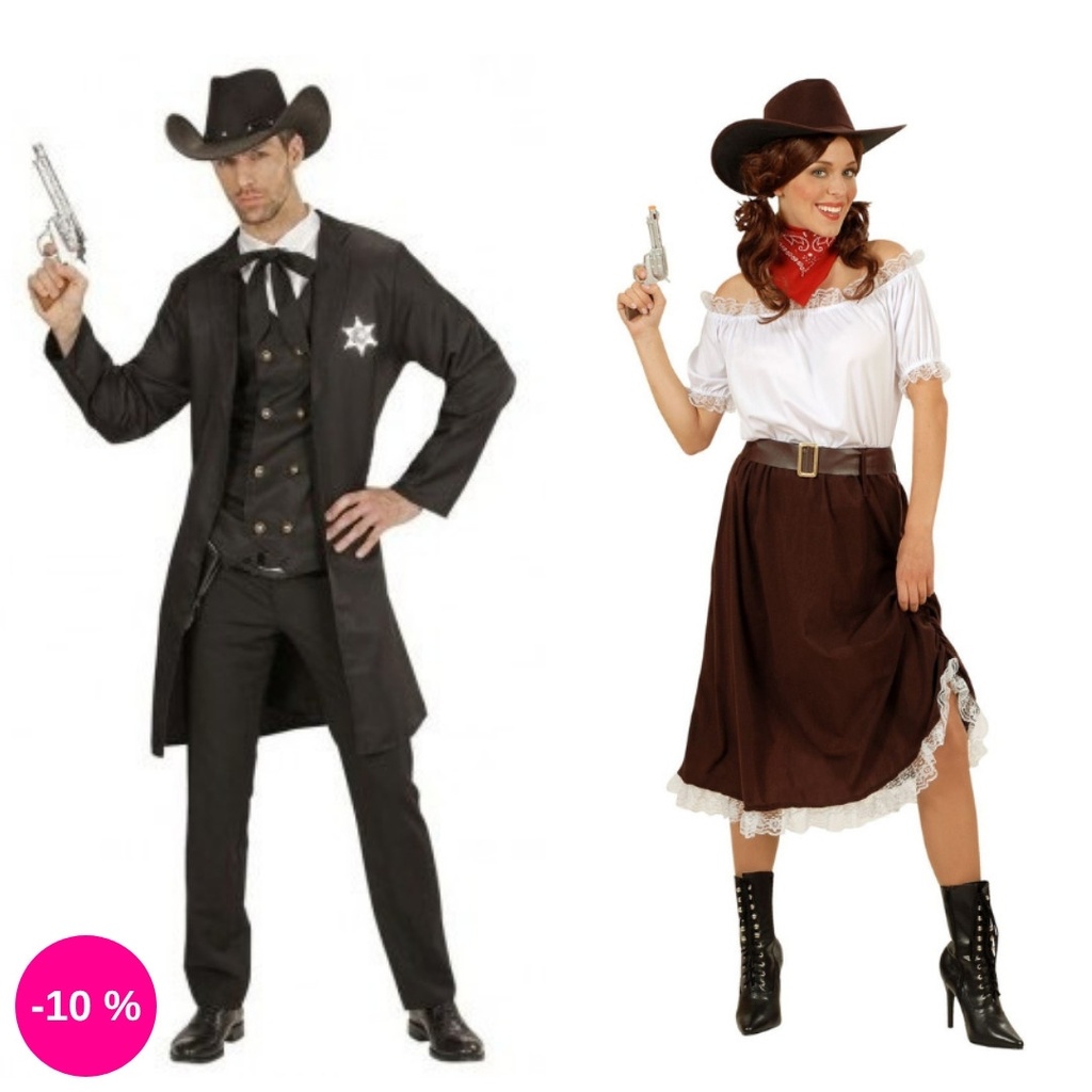 Cowboy & Cowgirl couple costume