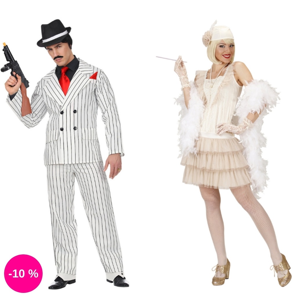 1920s couple costume