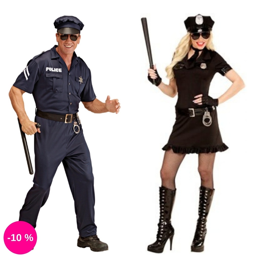 Polizei Paarkostüm
