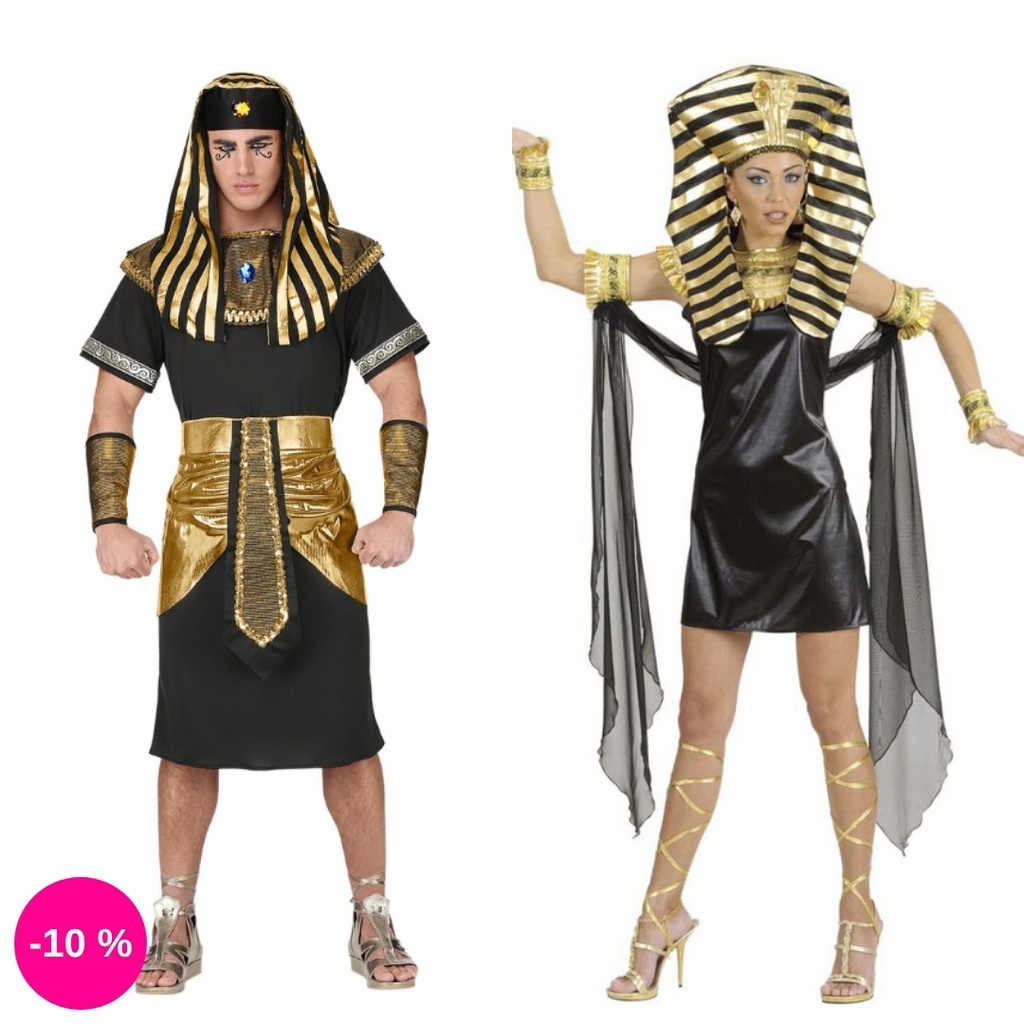 Déguisement couple Pharaon & Cléopâtre