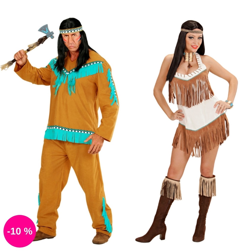 Indianer Paarkostüm