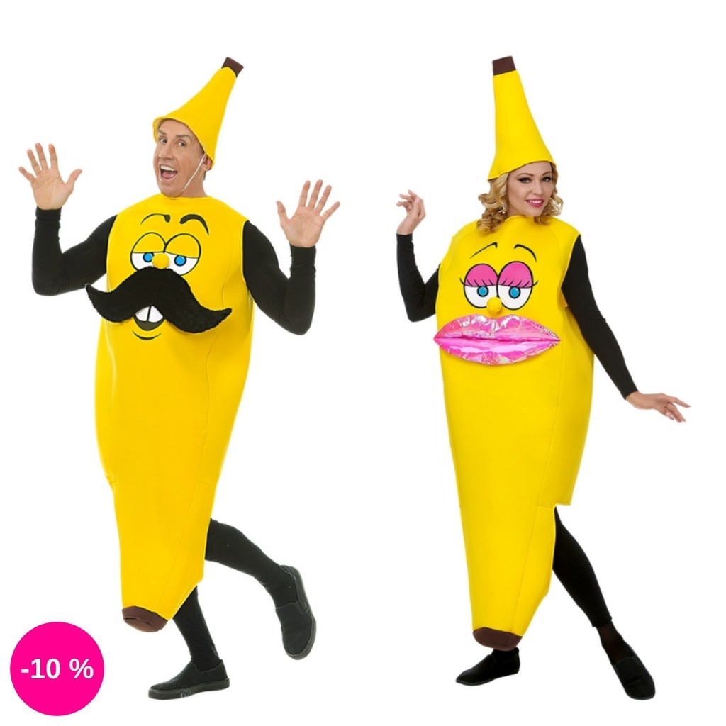 Déguisement couple Monsieur & Madame Banane