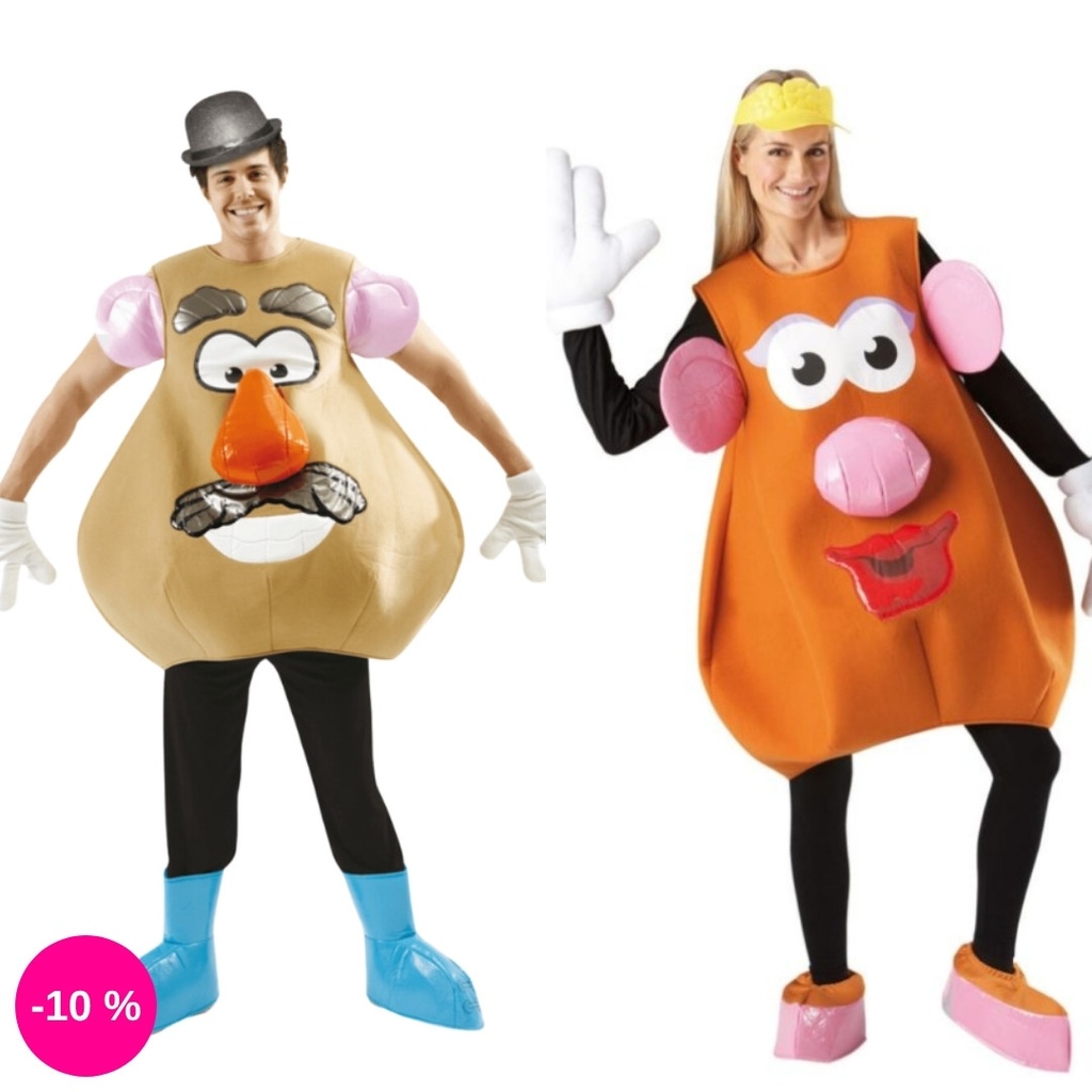 Herr & Frau Kartoffelkopf Paarkostüm