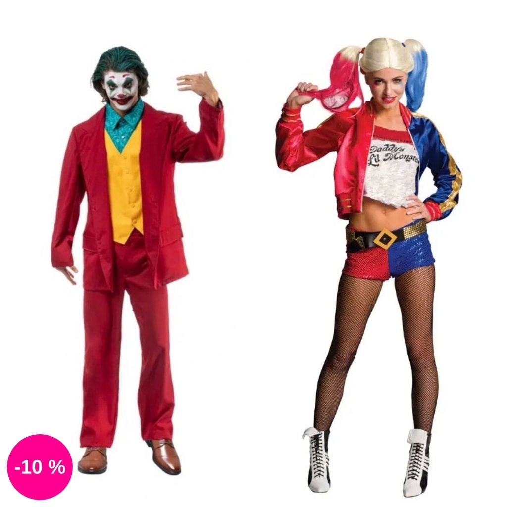 Joker & Harley Quinn Paarkostüm