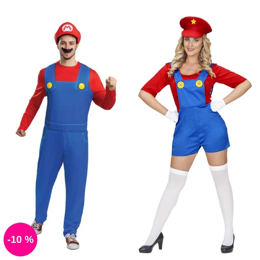 Super Mario couple costume
