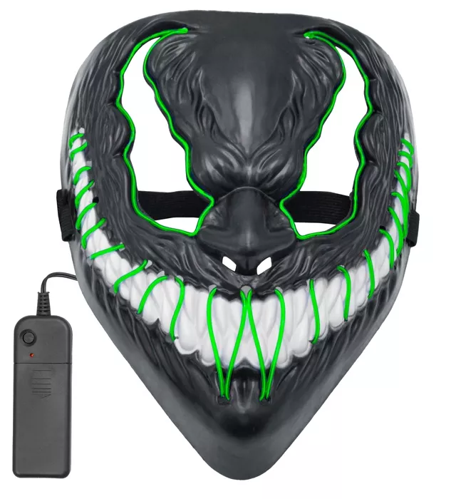 [WID30337] Masque de monstre LED vert