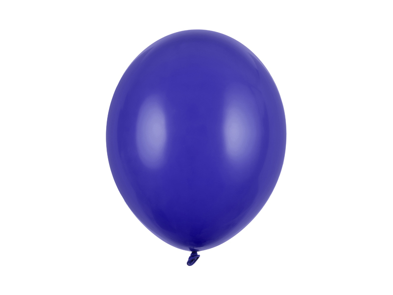[PARSB14P-074R-10] Ballon latex 30 cm bleu royal pastel (10 pièces)