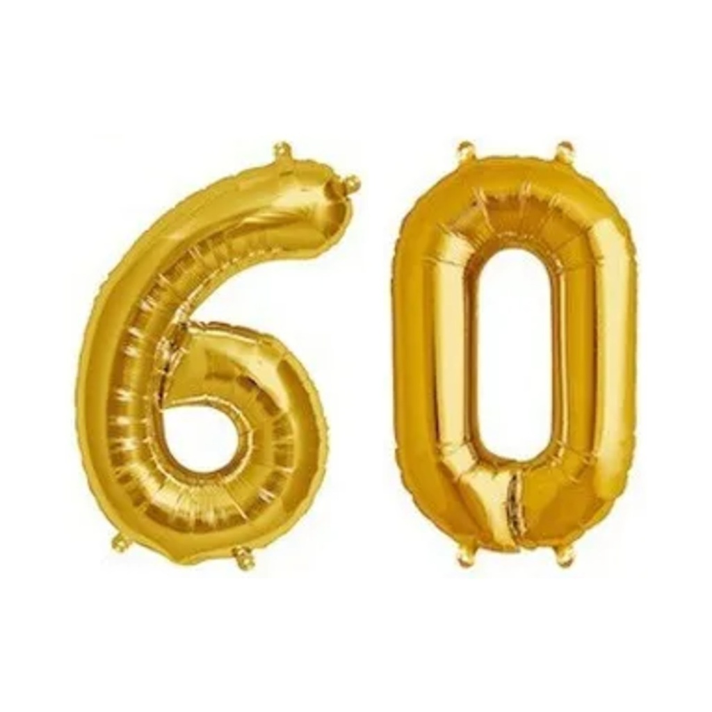 [COMBO-CH60] Number balloon combo 60 – 86 cm