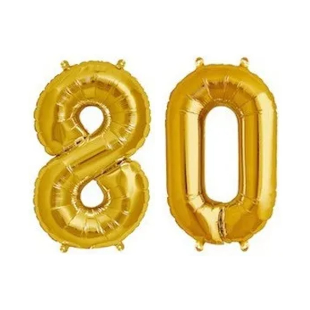 [COMBO-CH80] Zahlenballon-Kombi 80 – 86 cm
