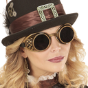 Lunettes Steampunk Couleur Bronze