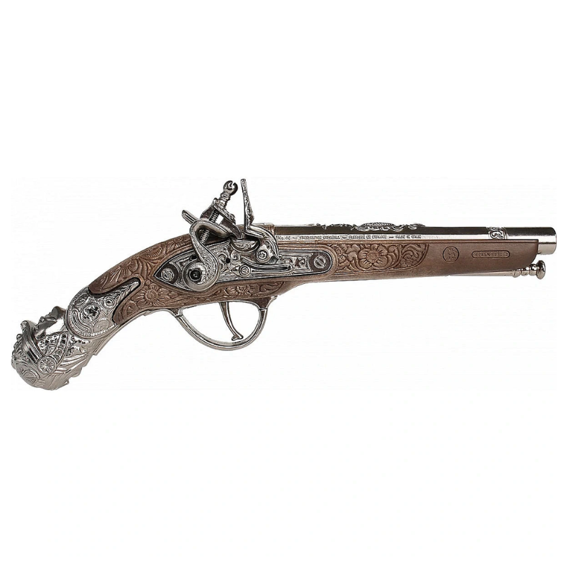 Pistolet de Pirate métallique